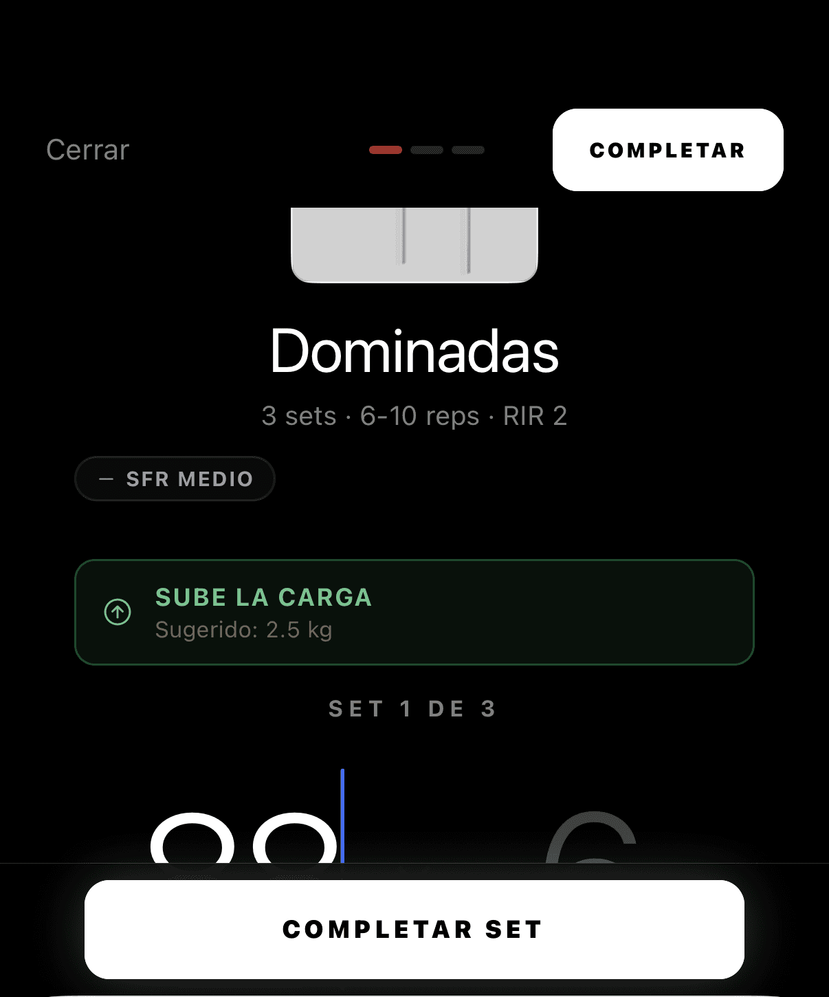 La siguiente carga tiene contexto